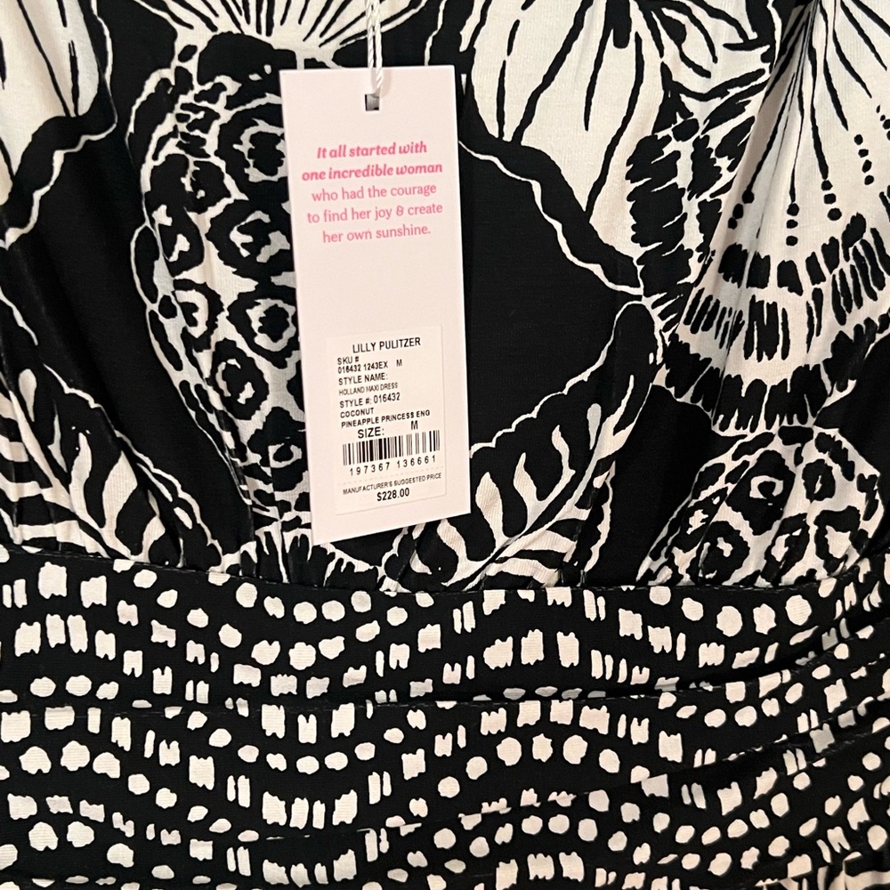 NWT Lilly Pulitzer Holland Maxi dress-Size M - Picture 5 of 7